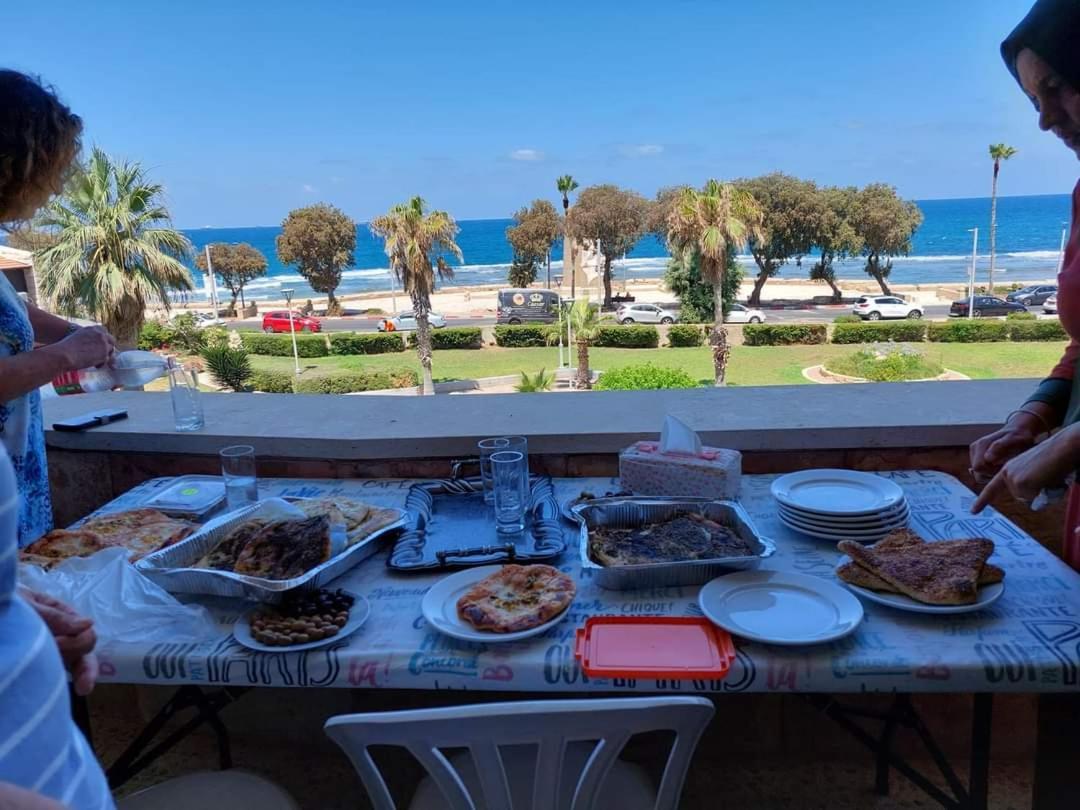 First Sea Line Apartment, Acre - Amazing Coastal View In Heart Of Akko 客房 照片